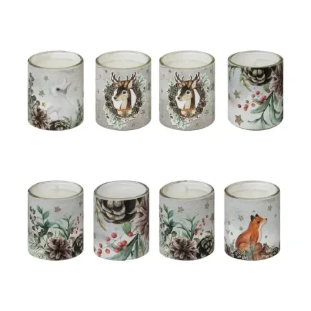 Coffret de 8 bougies parfumées "Mon beau Sapin"