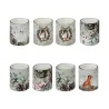 Coffret de 8 bougies parfumées "Mon beau Sapin"