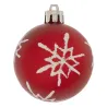 Kit sapin de Noel 44 pièces blanc/rouge