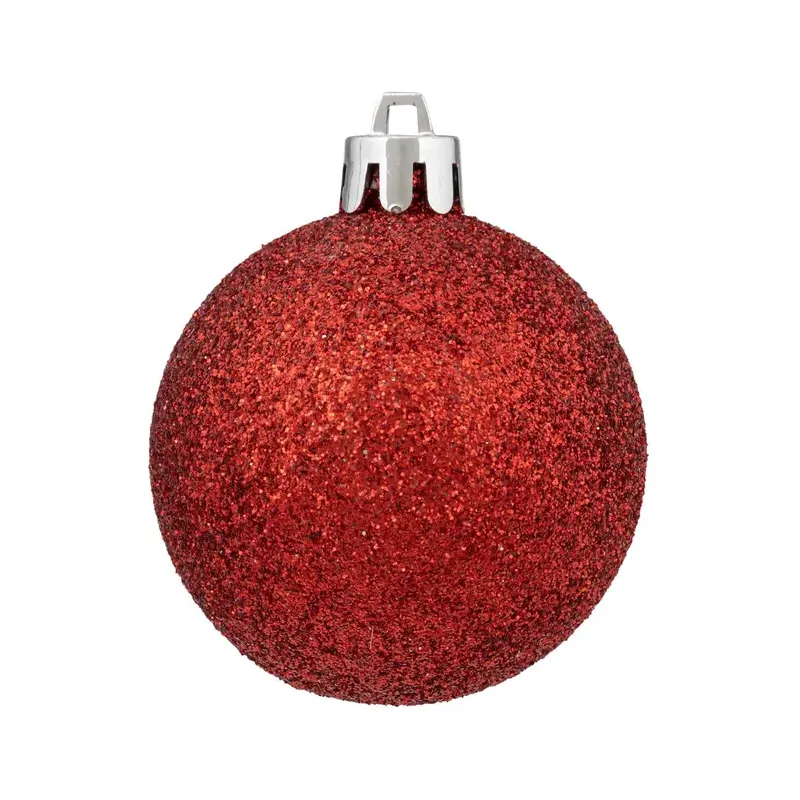 Kit sapin de Noel 44 pièces blanc/rouge