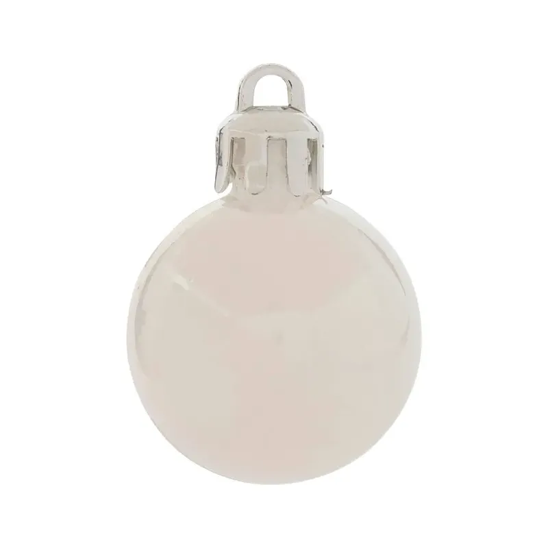 Kit sapin de Noel 44 pièces blanc/rouge