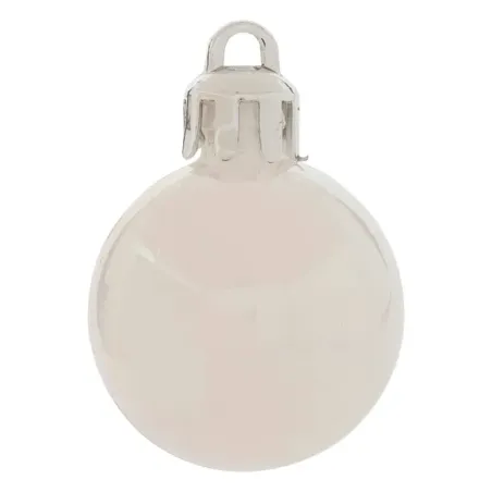 Kit sapin de Noel 44 pièces blanc/rouge