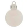 Kit sapin de Noel 44 pièces blanc/rouge