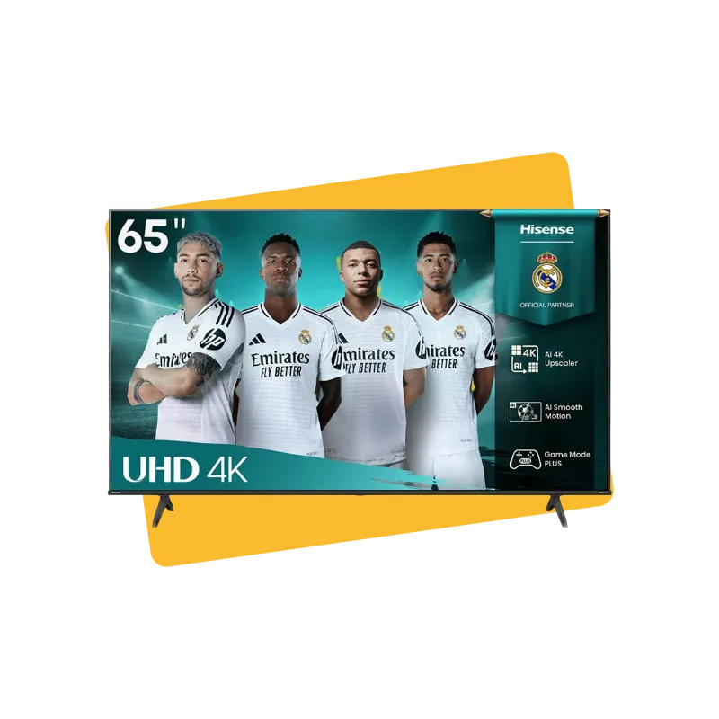 TV - LED - HISENSE - 65” 164 cm - 4K UHD - 60 Hz - Smart TV - 65A6Q