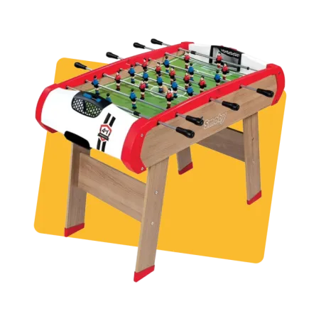 Baby foot Powerplay 4en1 SMOBY - Dès 8 ans