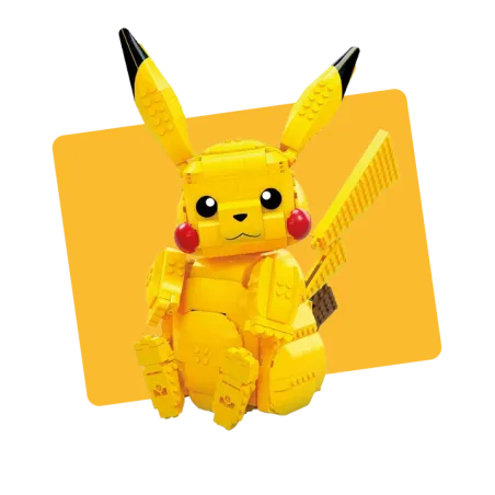 Mega Pokémon Jumbo Pikachu à construire MATTEL - Dès 8 ans