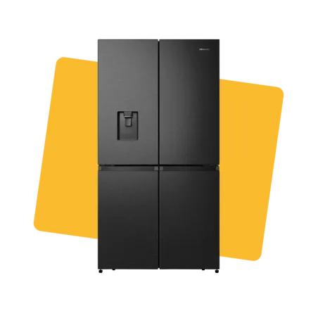 Réfrigérateur combiné 4 portes Smart Fridge Freezer 609L Noir - HISENSE