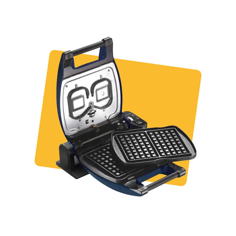Gaufrier Premium Gaufres® 1200W bleu abysse - LAGRANGE - 019142