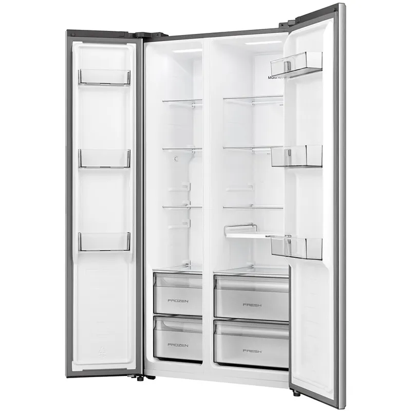 Réfrigérateur américain NoFrost 544L Argent - HISENSE - RS3P558NEIE