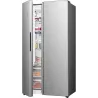 Réfrigérateur américain NoFrost 544L Argent - HISENSE - RS3P558NEIE
