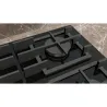 Table de cuisson à gaz iQ500 5 feux 11500W 90cm Verre noir - SIEMENS - EP9A6MI40