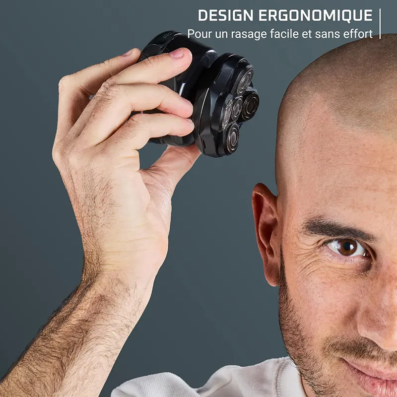 Rasoir de tête homme GentleBald Noir - ROWENTA - TN3110E0