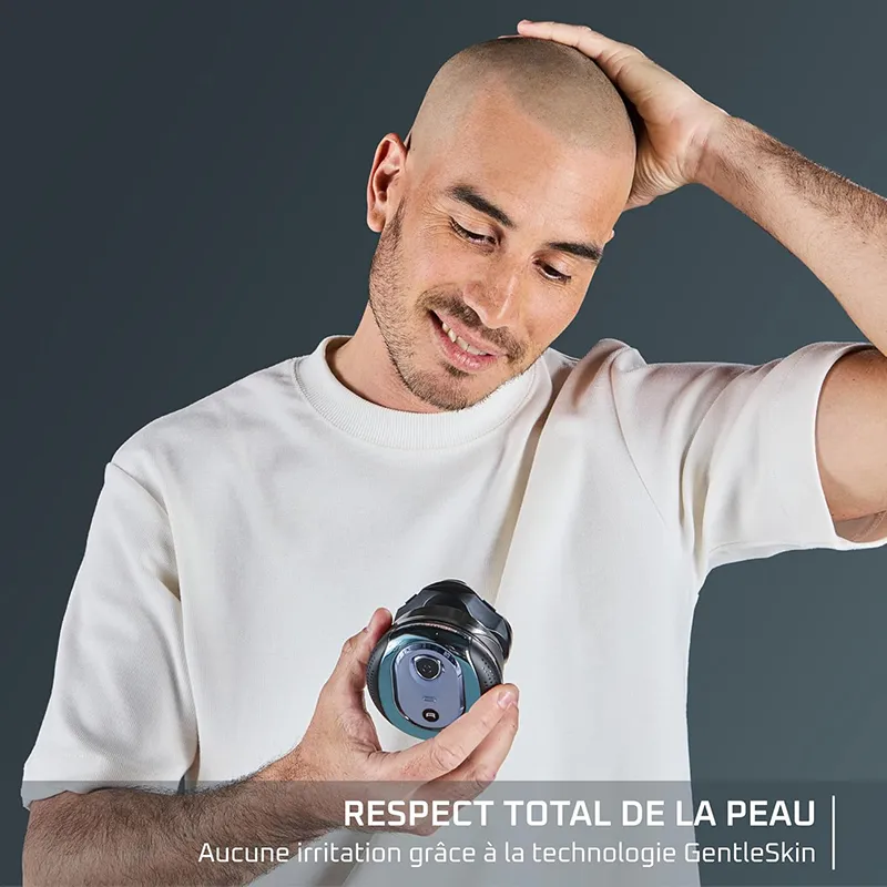 Rasoir de tête homme GentleBald Noir - ROWENTA - TN3110E0