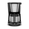 Cafetière filtre Subito 0,9L 12 tasses Inox - MOULINEX - FT5S2DE0