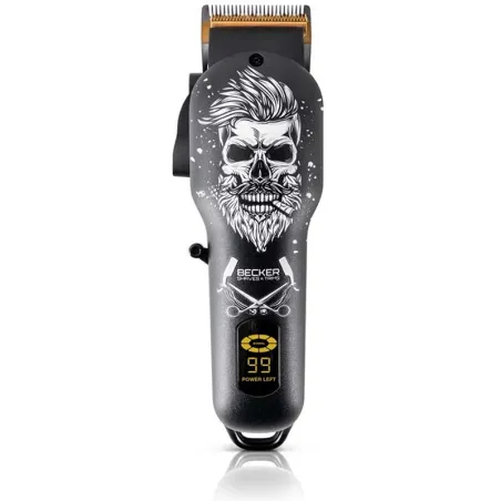 Tondeuse cheveux et barbe Hero I Noir - BECKER SHAVES & TRIMS - HERONOIR