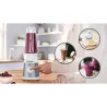 Mini blender VitaPower Série 2 0,8L Blanc/Gris  - BOSCH - MMB2111T