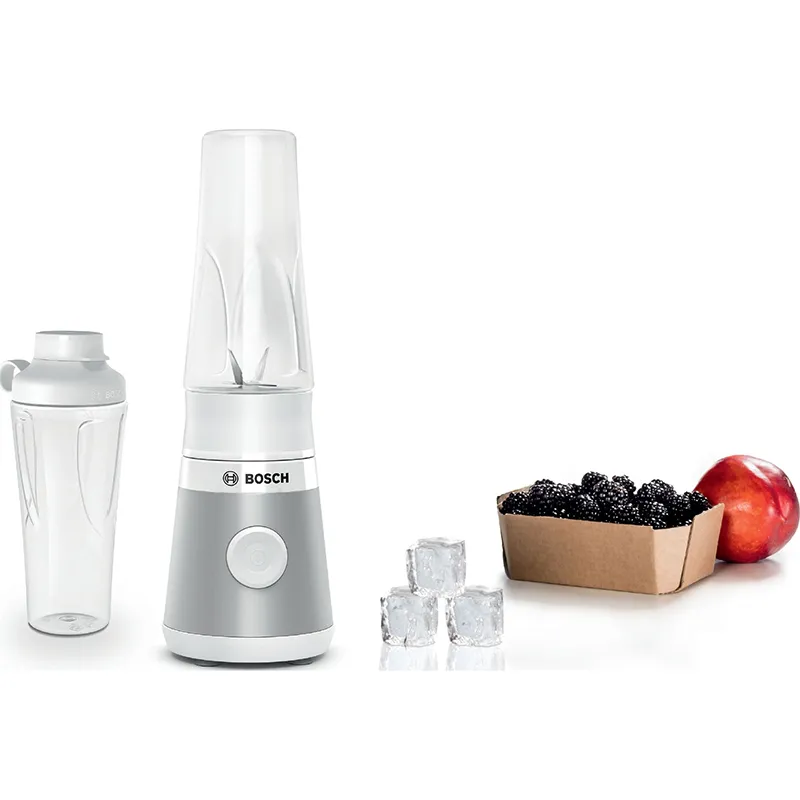 Mini blender VitaPower Série 2 0,8L Blanc/Gris  - BOSCH - MMB2111T