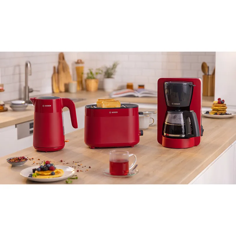 Cafetière à filtre MyMoment 1,4 L - BOSCH Rouge - TKA2M114 