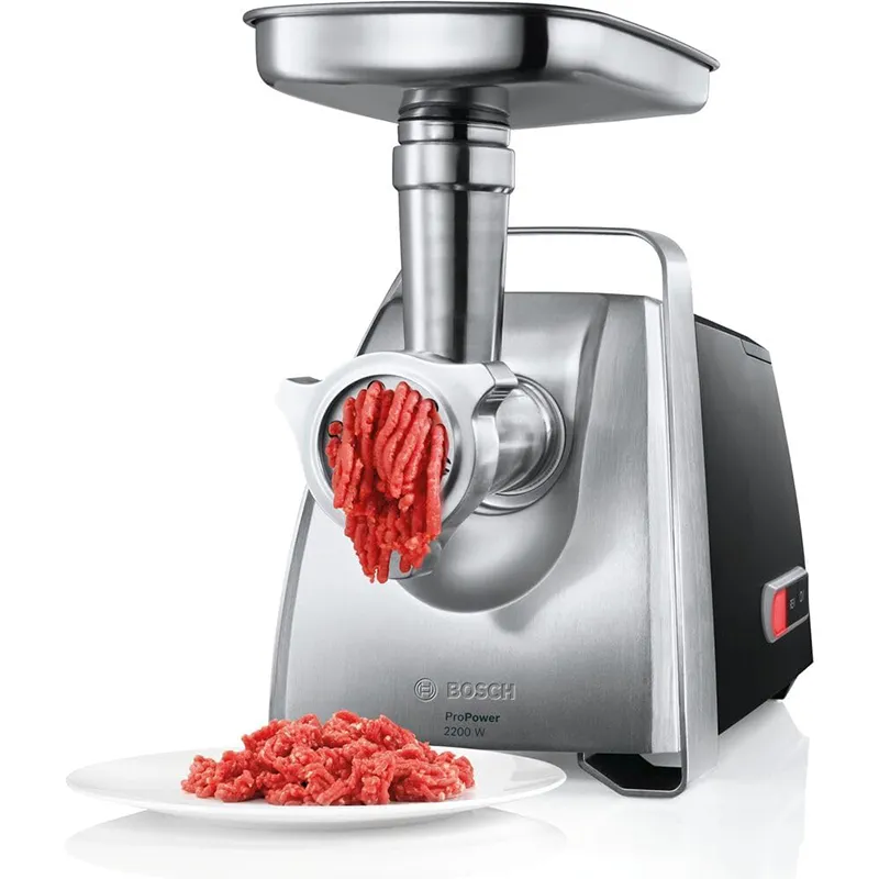Hachoir à viande ProPower 2200 W Noir/Chromé - BOSCH - MFW68640