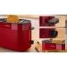 Grille-pain 2 tranches MyMoment Rouge - BOSCH - TAT2M124