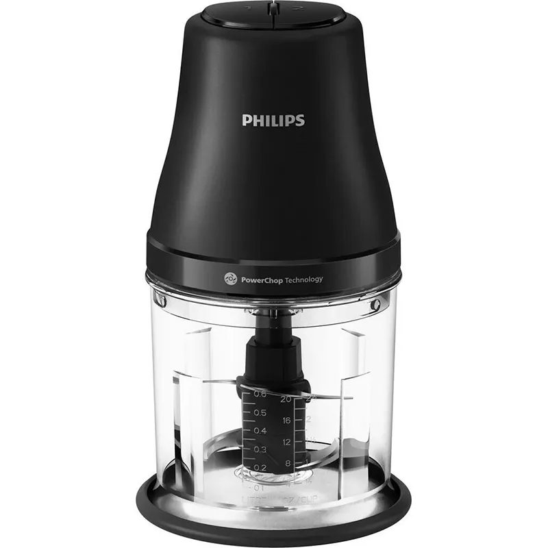 Mini-hachoir Série 3000 450W 1L Noir - PHILIPS - HR1501/00