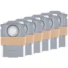 Lot de 6 sacs à poussière pour QRevo et S8 MaxV Ultra Blanc - ROBOROCK - RBK87573