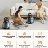 Nettoyeur détachant chauffant 850W Gris - EZICLEAN - SPOT REMOVER W4 HOT