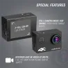 Caméra d'action 4K UHD Extreme Series Noir - VOLKANO - VK-10005-BK