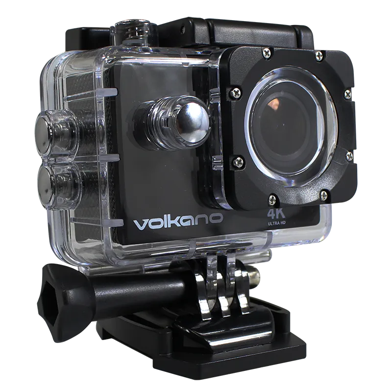 Caméra d'action 4K UHD Extreme Series Noir - VOLKANO - VK-10005-BK