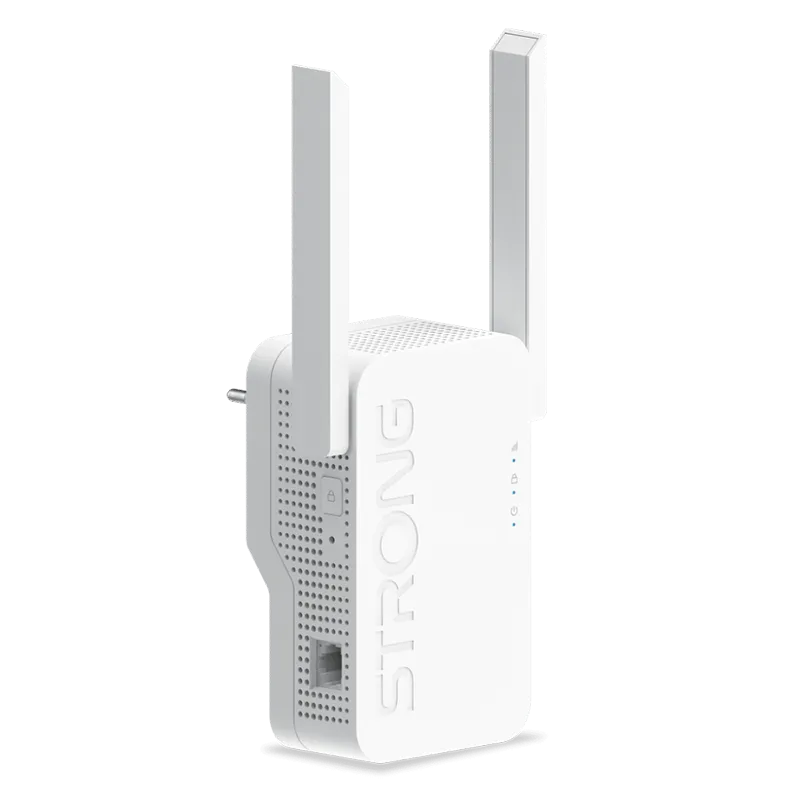 Répéteur Wi-Fi 6 AX3000 Bi-bande 3000Mbps Blanc - STRONG - STRONG_REPAX3000
