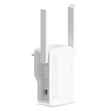 Répéteur Wi-Fi 6 AX3000 Bi-bande 3000Mbps Blanc - STRONG - STRONG_REPAX3000