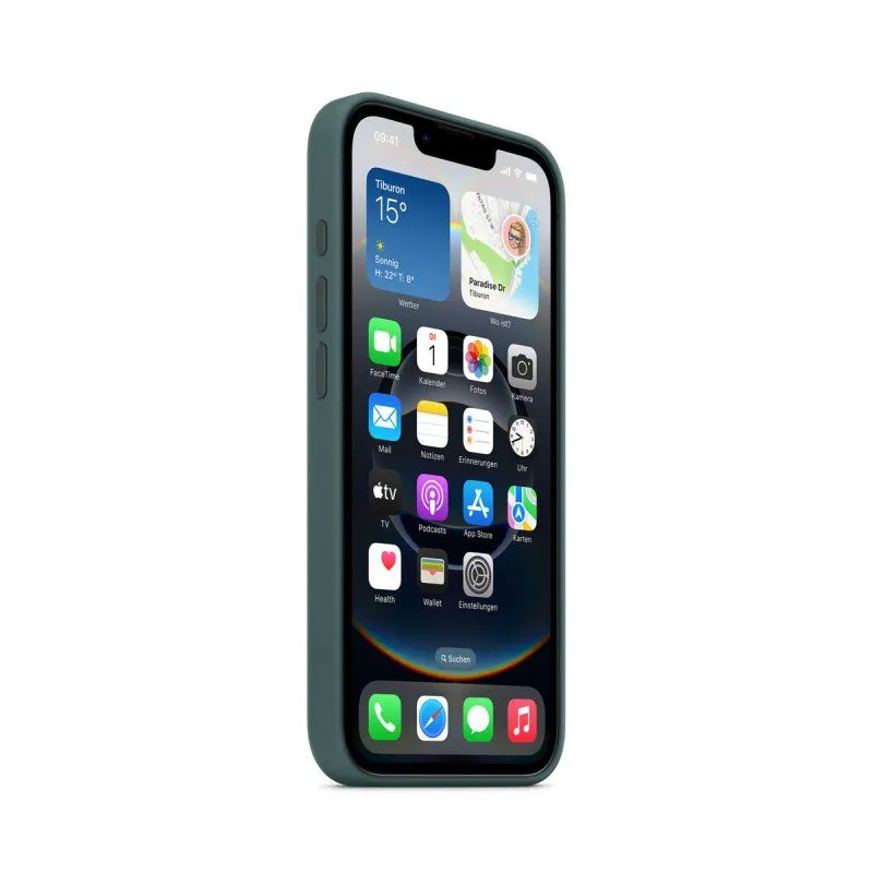 Coque en silicone pour iPhone 16e Vert - APPLE - MD3X4ZM/A