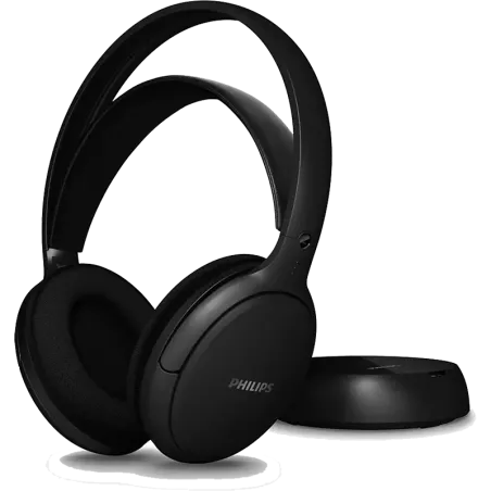 Casque TV sans fil circum-aural Noir - PHILIPS - SHC5200M2/12