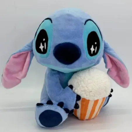 Peluche Disney Stitch avec popcorn 25cm - SIMBA - 239924
