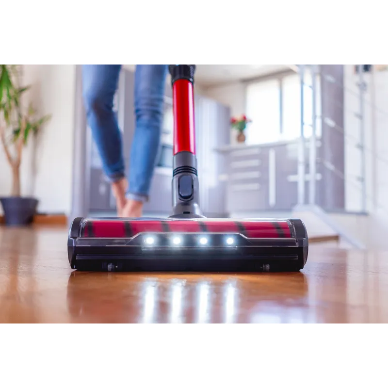 Aspirateur balai sans fil Cycloboost FR8 Flex rouge - EZICLEAN - CYCLOBOOSTFR8 F