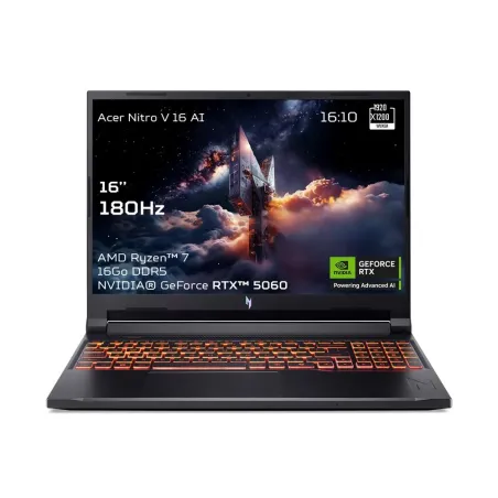 PC portable gaming Nitro V16 16" AMD Ryzen 7, 16/512Go noir - ACER - ACERN16ANV1642R3JW