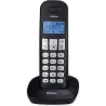 Télephone sans fil avec 2 combinés noir - PROFOON - PDX-1120