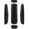 Télephone sans fil avec 2 combinés noir - PROFOON - PDX-1120