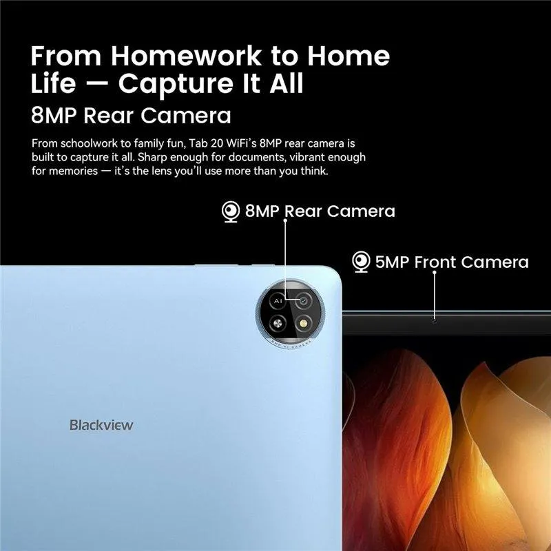 Tablette Tab 20 10" 4/64Go Wi-Fi gris - BLACKVIEW - TAB_BV_T20_G