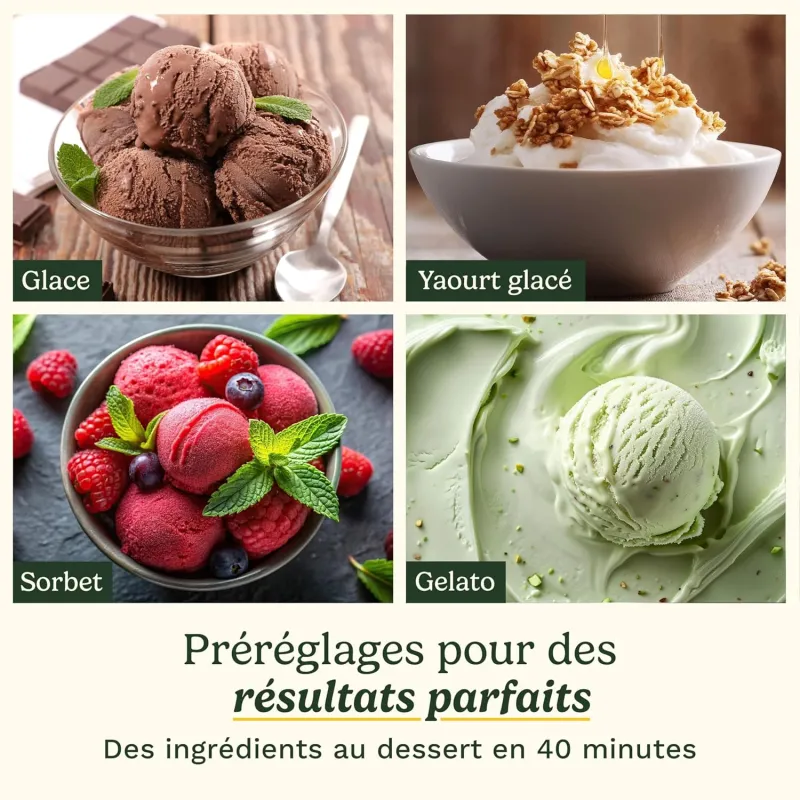 Sorbetière Freeze Ease Pro - CUISINART - ICE150E