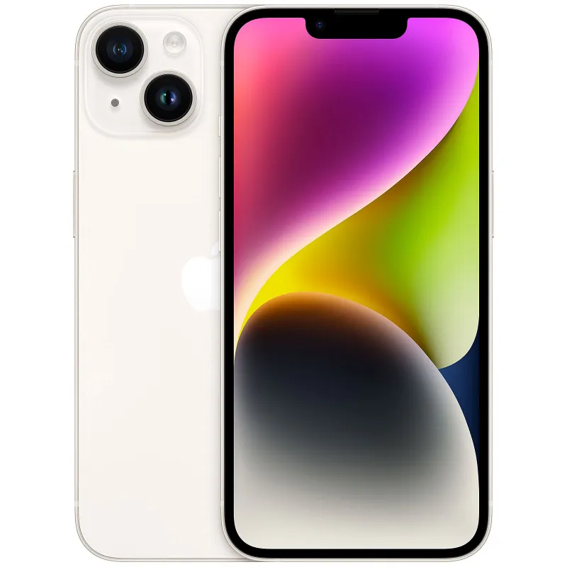 iPhone 14 128Go blanc reconditionné grade A+ - APPLE - GSM_IP14_128_WH