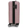 Lot de 3 valises rose gold 55/65/75 cm