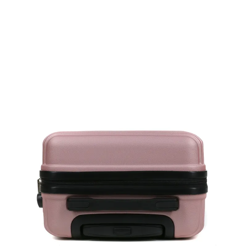 Lot de 3 valises rose gold 55/65/75 cm