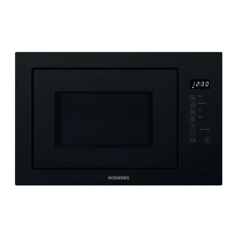 Four micro-ondes avec grill 25L 900W noir - ROSIÈRES - RO38FL7N25LWB