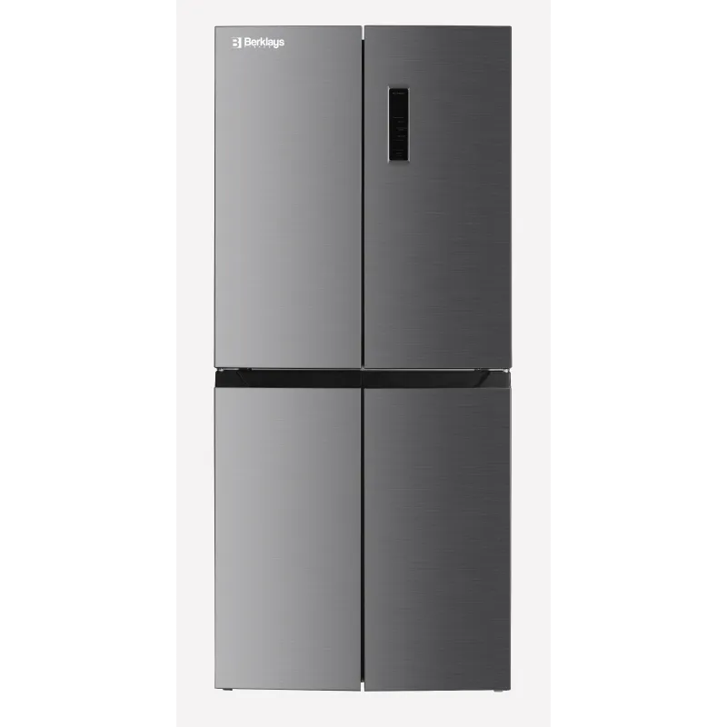 Réfrigérateur multi-portes 466L No Frost 80cm inox - BERKLAYS - BNF4D465HEIX