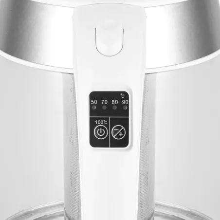 Bouilloire théière 1,7L 2200W blanc - SCHNEIDER - SCKE236TP