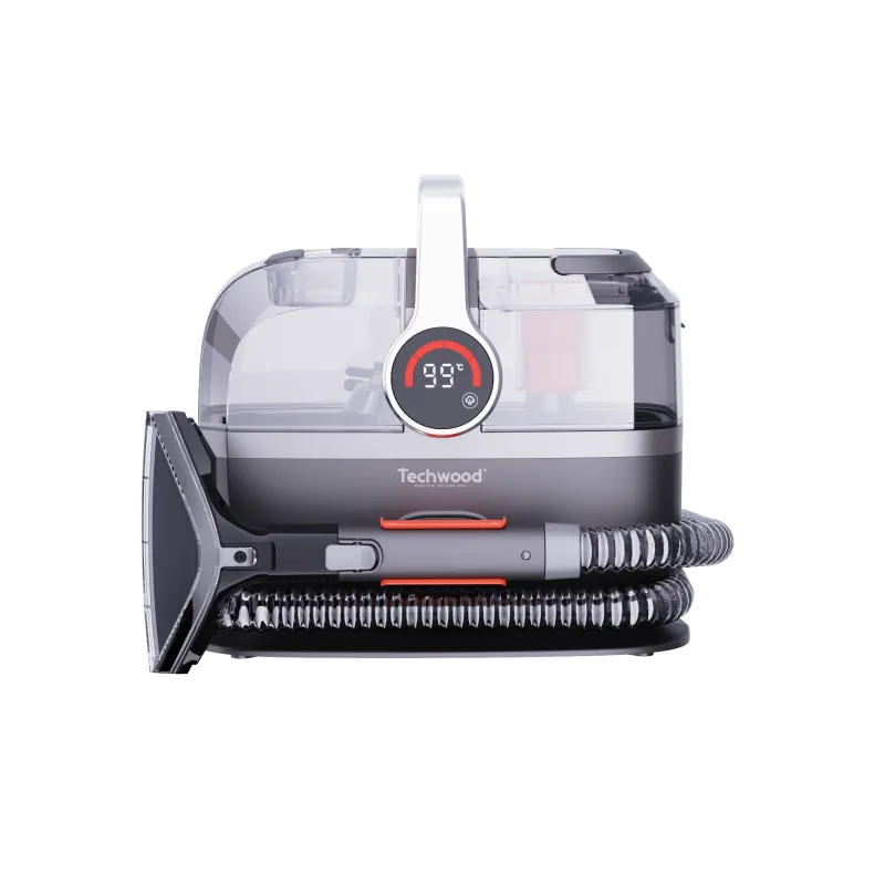 Nettoyeur détacheur vapeur multi surfaces 600/800W noir et rouge - TECHWOOD -  ASPITAN7055VTECH