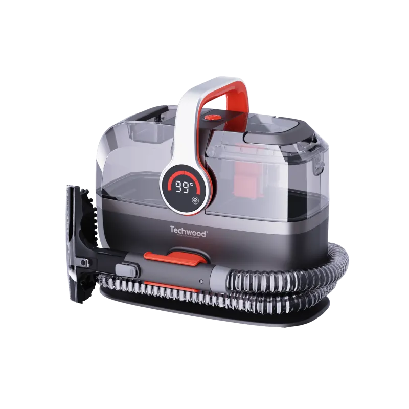 Nettoyeur détacheur vapeur multi surfaces 600/800W noir et rouge - TECHWOOD -  ASPITAN7055VTECH