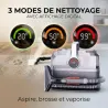 Nettoyeur détacheur vapeur multi surfaces 600/800W noir et rouge - TECHWOOD -  ASPITAN7055VTECH