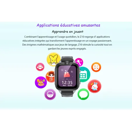 Montre connectée enfant Z10 4G + appel vidéo bleu - BLACKVIEW - MONTRE_BV_Z10_BLE